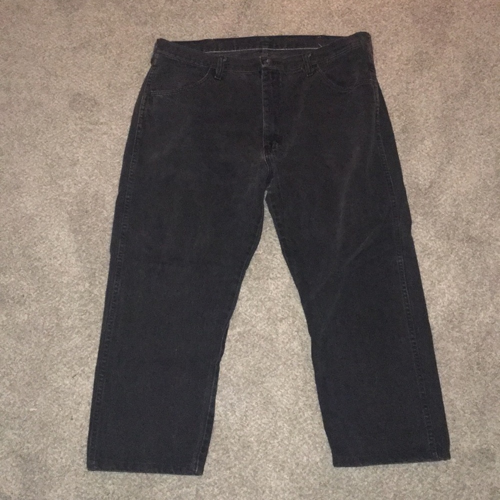 RUSTLER - Black Jeans - Size: 40x30